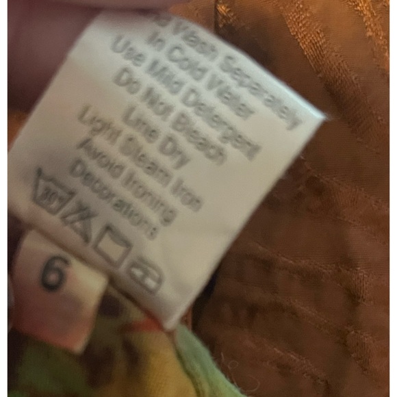 Hippy  Made in Nepal Tie Dye 100% Cotton Jersey Wrap Skirt OSFM - Picture 5 of 5